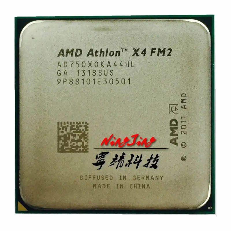 AMD Athlon II X4 750X 750 3.7 G 65W AD750XOKA44HL Quad-Core CPU Socket FM2