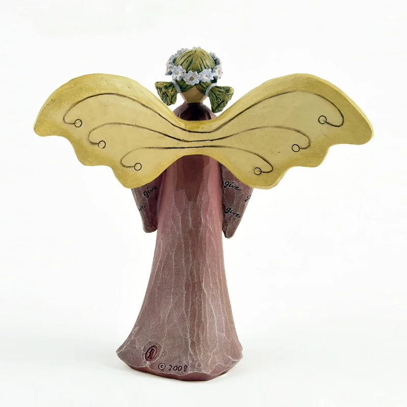 Americký Pastoračnej Kreatívne Domáce Dekorácie, Svadobné, Vianočné Darčeky Flower Fairy Forest Anjeli Obrázok Miniatúrne Figúrky
