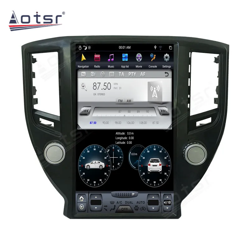 Android 9.0 128G PX6 Tesla Styel Pre Toyota Crown 14. - 2018 Auto Rádio Stereo Car Multimedia Player, CD, DVD, GPS Navigácie