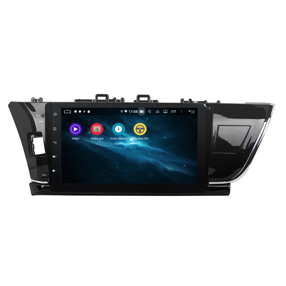 Android 9.0 DSP Auta GPS Navigácie rádio prehrávač Pre Toyota Corolla -2016 ľavej Multimediálne Rádio Audio Prehrávač Headunit Žiadne DVD