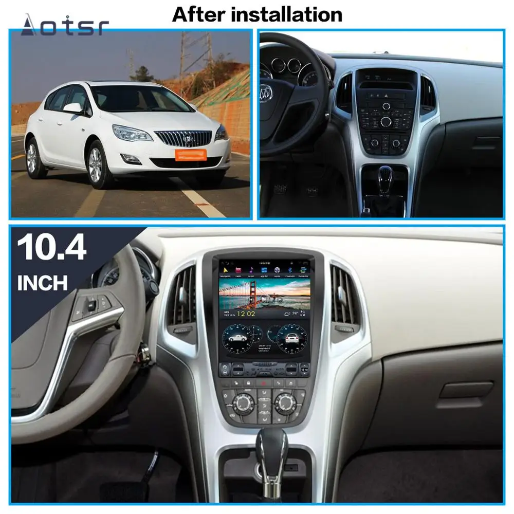 Android 9 Tesla štýl GPS navigácia pre OPEL voxhall Holden Astra J 2010-2013 Auto DVD prehrávač stereo Multimediálny prehrávač Vedúci Jednotky