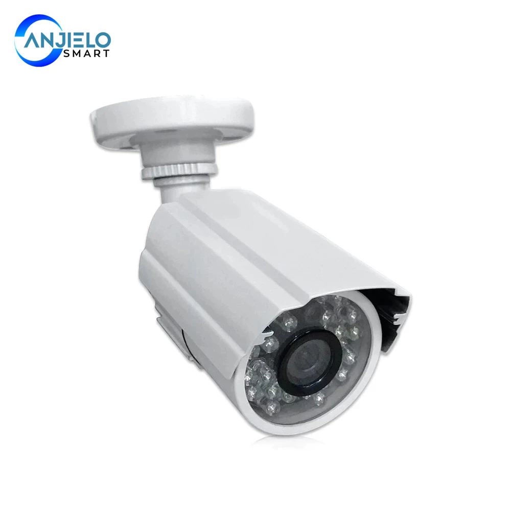 AnjieloSmart 1/3 cmos 1200TVL Analógové cctv Dohľadu Kamery s 3.6 mm Objektív Nepremokavé Bezpečnostná Kamera s sieťový Adaptér