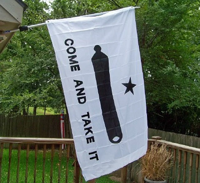 ANLEY Prísť A Vziať Ho pod Vlajkou Texas Gonzales ÚJD vlajky Texas Revolúcie Vojenské Spartan 3x5 nohy banner