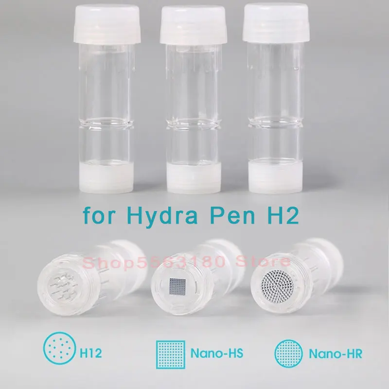 Anti-aging Hydra pero H2 Ihly kazety Prenosné Microneedling Ihly Nano-HR Nano-HS H12 Meso Derma Koľajových Kazety