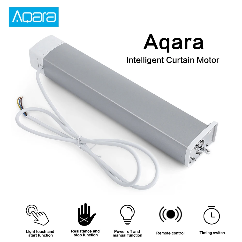 Aqara Smart Záves Motora Inteligentné Zigbee Wifi Smart Home Zariadenie, Bezdrôtové Diaľkové Ovládanie Cez APP MiHome