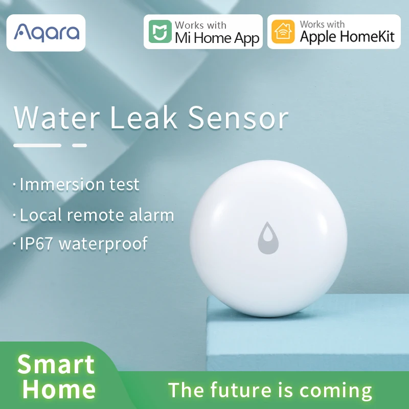 Aqara Vody, Ponorí Senzor IP67 Smart Povodňovej Vody Detektor Úniku Zigbee pripojenie práce pre Apple HomeKit Mi Domov APP