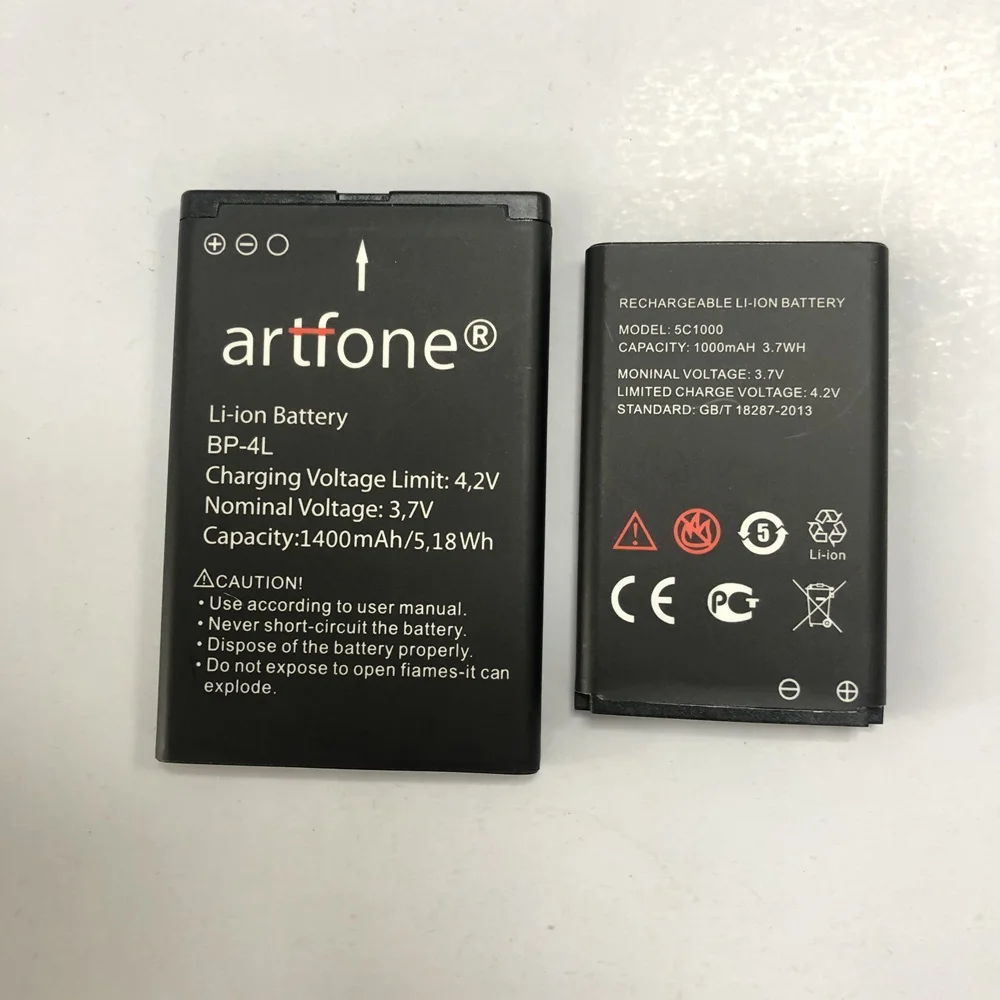 Artfone alebo ushining Batérie