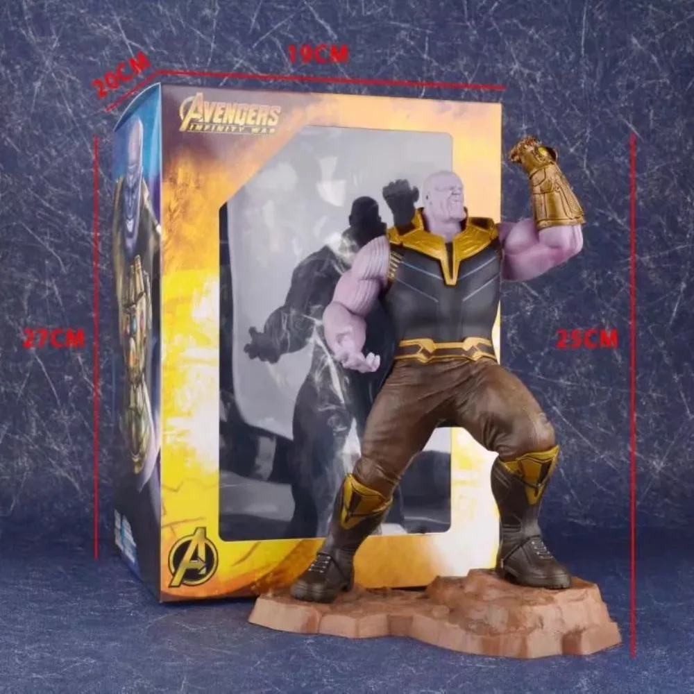ARTFX Thanos Akcie Obrázok Modelu Figúrka PVC Zbierku Hračiek Darček Deti Hot Hračky, Bábiky Anime