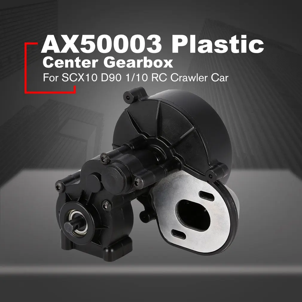AUSTARHOBBY AX50003 Plastové Kompletný Centrum Prevodovka Prevodovka Box s Výstroj pre Axial SCX10 D90 1/10 RC Auto Crawler