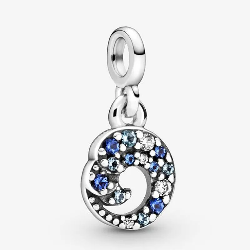 Autentické 925 Sterling Silver Kúzlo Nové Kreatívne MI Módny Prívesok Fit Ženy Pandora Náramok & Náhrdelník Diy Šperky