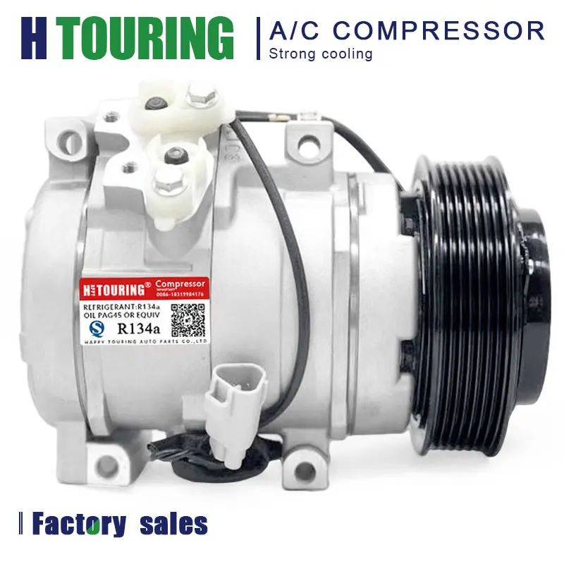 Auto Auto AC Compressor 7PK Pre Toyota Hiace Hilux Land Cruiser 2.5 3.0 2001- 88320-35730 88320-6A081 88410-35400 8832035730