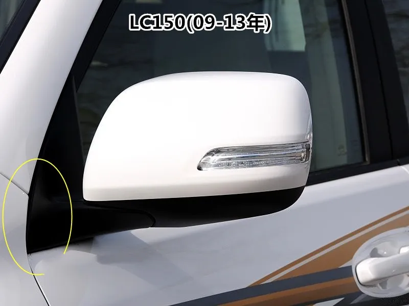 Auto Bočné Spätné Zrkadlo s led zase signál a elektrická skladacia+ vyhrievané pre Toyota pôdy cruiser prado Krídlo Zrkadlo