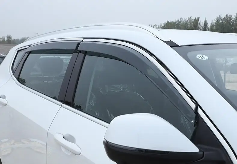 Auto dážď štít, okno clonu,dvere clonu okno deflektor slnečná clona pre haval H6 2017-2020, 4pcs. auto príslušenstvo