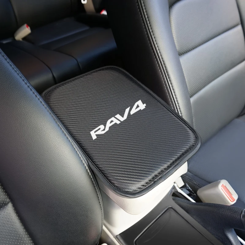 Auto Opierkou Pad Zahŕňa Auto Seat Podrúčky Skladovanie Ochrana Vankúš pre Toyota RAV4 príslušenstvo auto styling