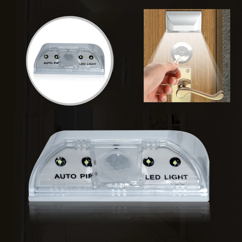 Auto PIR Senzor LED snímača Dverí Zamky Lampa Pohyb Inteligentný Detektor Lampa Otvor Kuchyňa, Schodisko Kabinetu svetlo Domov Lampa
