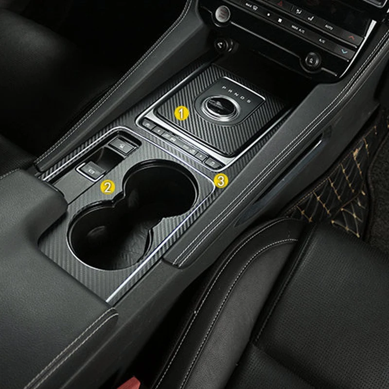 Auto Príslušenstvo Vody Gl a Výstroj karbónová Nálepka Kryt Auto Styling pre Jaguar F-Tempo X761