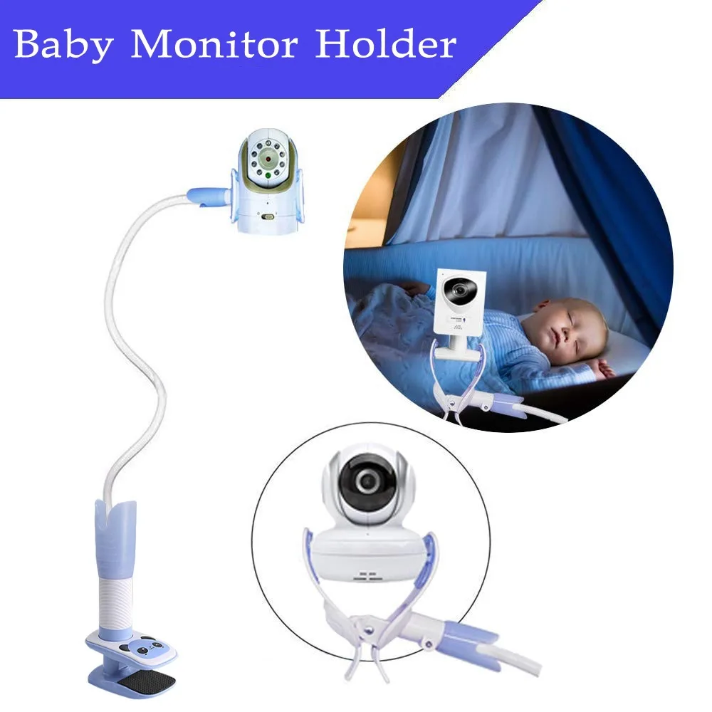 Baby Monitor Držiak Kamery Multifunkčné Univerzálny Telefón Video Monitor Stojan Lenivý Kolísky Dlhé Rameno Nastaviteľné Wall Mount Polica