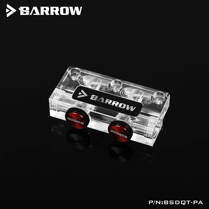 Barrow BSDQT-PA Multifunkčné Akryl Zmeniť Smer L-typ GPU Blok Most, Pre Barrow GPU Vodný Blok Prerobit