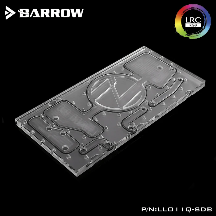 Barrow LLO11Q-SDBV1, Predné Vodnej Dosky Pre Lian Li PC-O11 Dynamické Prípade, Pre CPU Intel Vodný Blok & Single GPU Budovy