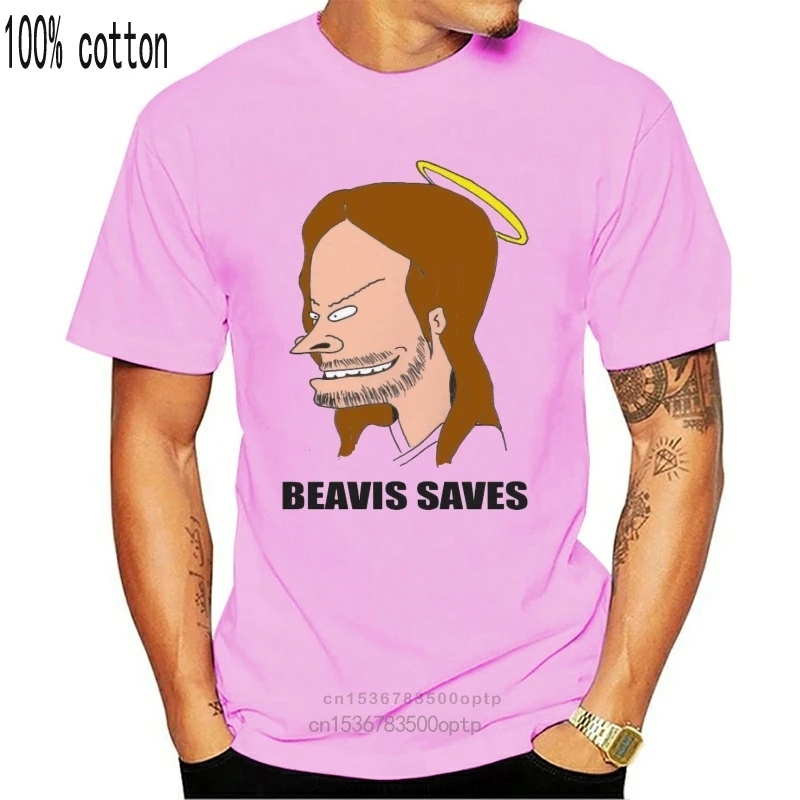 Beavis Šetrí Ježiš Legrační Parodie Vlastné Tričko T-Shirt T-Shirtt Košele Módne 2020 Lete Nové Mužov Bavlna T-Shirt 3D Tlač Tees