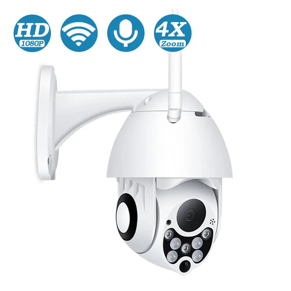 BESDER 1080P HD IP Kamera Alarm Push Vonkajšie Wifi Kamera Audio Auto-sledovanie INFRAČERVENÉ Nočné Videnie CCTV Kamerové ukladacom priestore typu Cloud