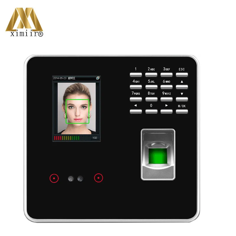 Biometrické Tvár Času na Rozpoznávanie Tváre Čas Dochádzky FA200 Jednoduché Dvere Riadenie Prístupu Biometrický snímač Odtlačkov Dobe Záznamník