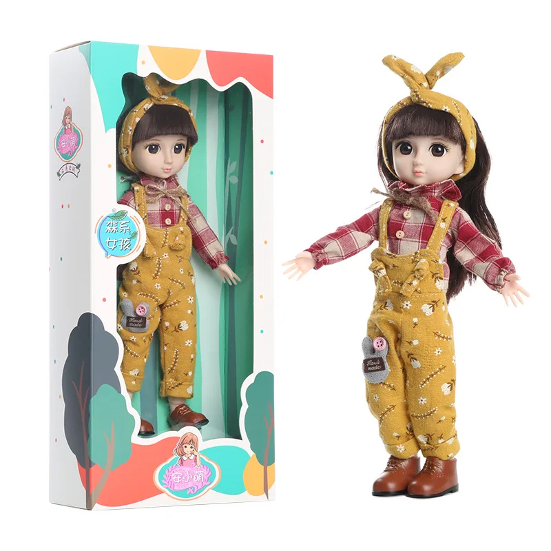 BJD Módne Bábiky 36 cm Roztomilý lesa série bábik 16 kĺbov DIY bábiky Módne bábiky zvierat cosplay doll oblečenie pre Deti, Dievčatá dary