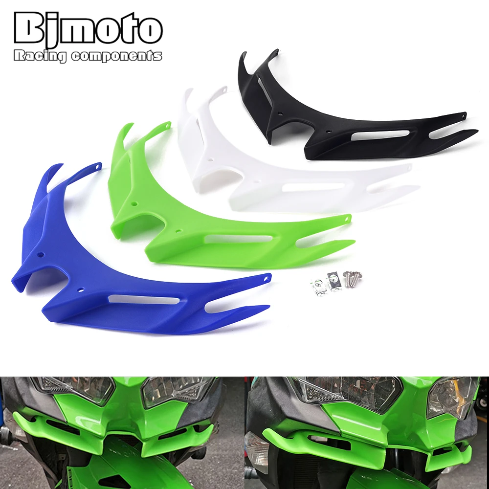 BJMOTO Pre KAWASAKI Ninja250 2018-2020 Ninja400 Motocykel Prednej Kapotáže Aerodynamický Winglets ABS spodnej časti Krytu Stráž