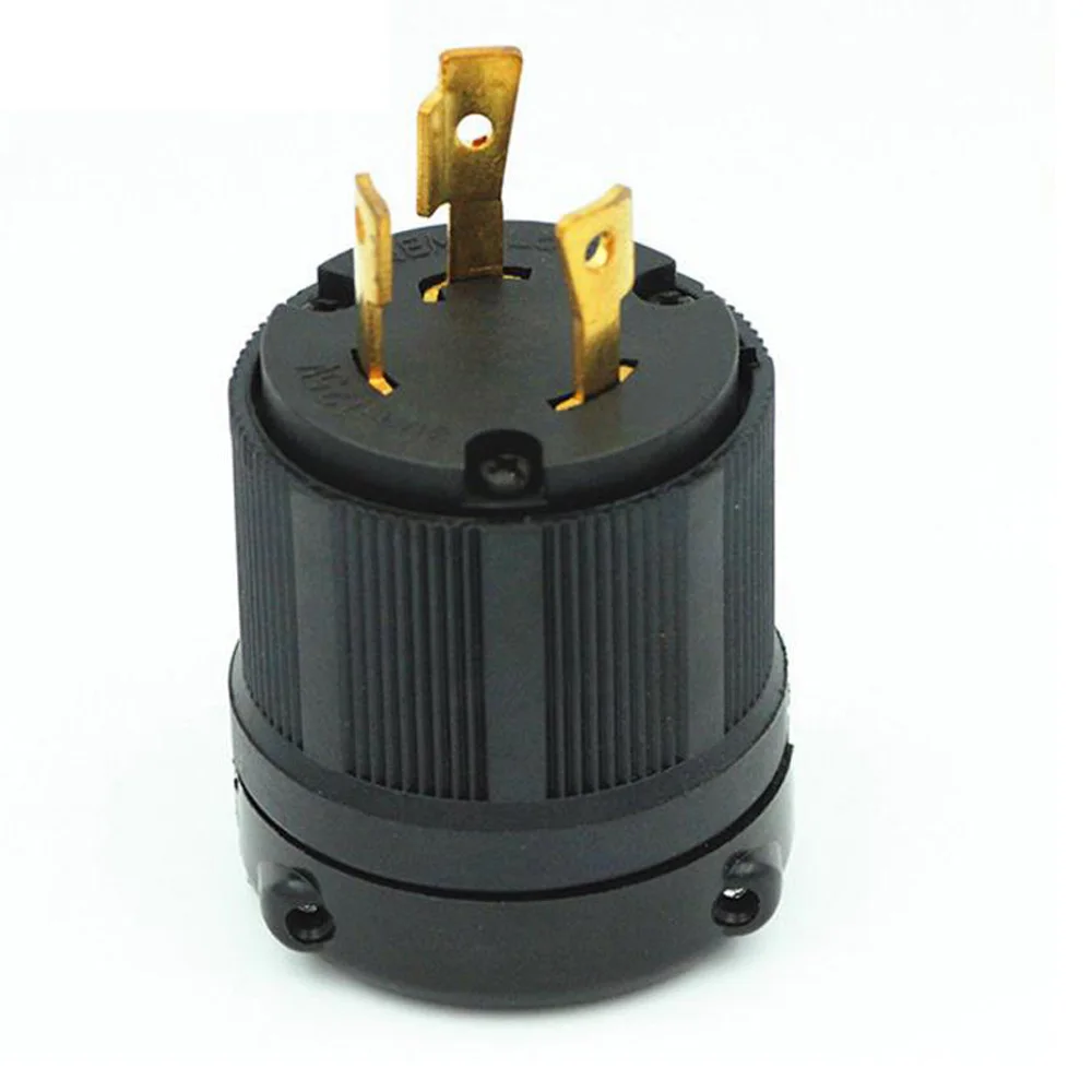 Black L5-20P&R L5-30P&R L6-20P&R L6-30P&R NEMA NÁS, 3 pól generátor Anti-off priemysel converter zástrčku Amerike napájací kábel