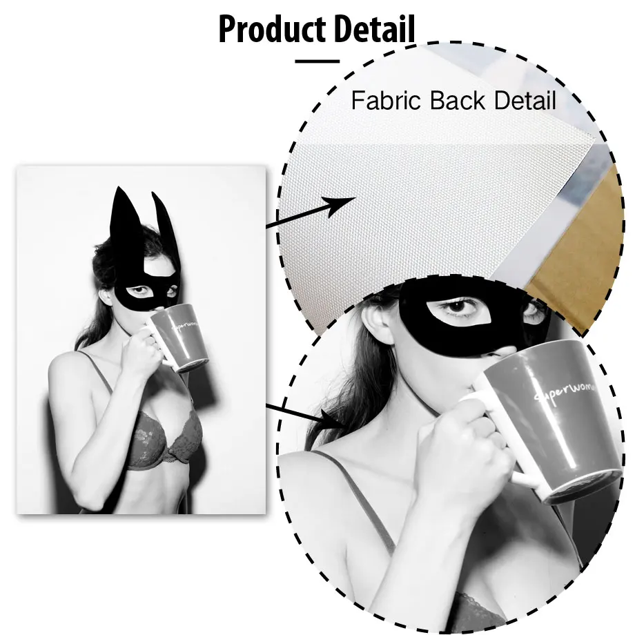 Black White Catwoman Dievča Životnosť Auta Citácie Wall Art Plátno Na Maľovanie Nordic Plagáty A Potlačou Obrazov Na Stenu Pre Obývacia Izba Dekor