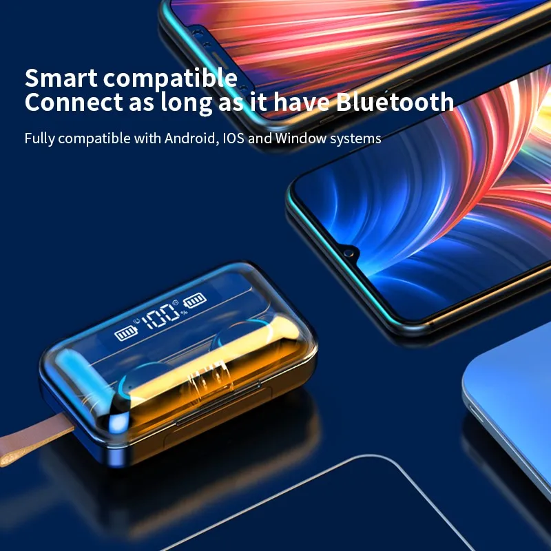 Bluetooth 5.0 Slúchadlá bezdrôtové aptx hi-fi Bluetooth slúchadlo štupľov bluetooth handsfree Slúchadlá S Mikrofónom