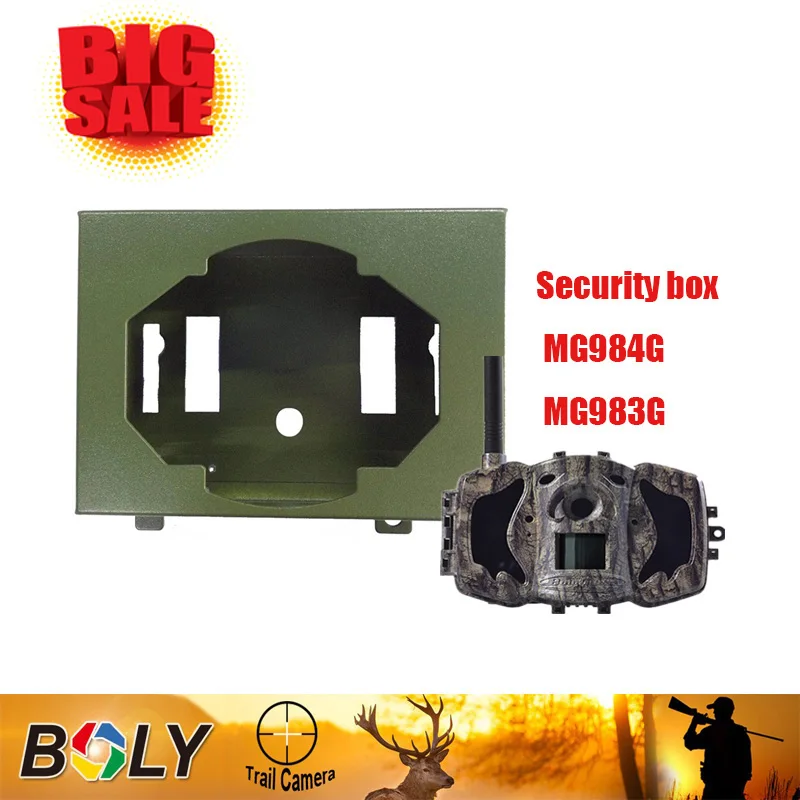 Bolyguard lov kamera security box MG984G-983G nehrdzavejúcej ocele wild fotoaparát lov príslušenstvo foto pasce fotoaparát prípade