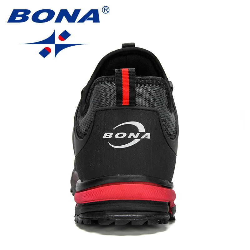 BONA 2020 Nových Dizajnérov Oka Ležérne Topánky Mužov Vysoko Kvalitné Tenisky Chaussure Homme Priedušná Človeka Vonkajšie Školiteľov Obuv