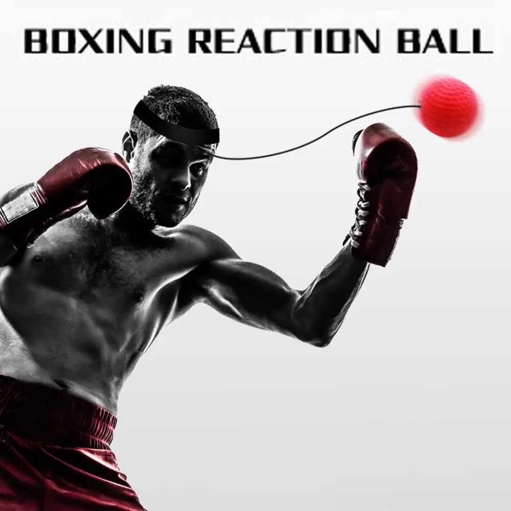 Boxerské Reflex, Rýchlosť Punč Loptu Sanda Boxer Školenia Hlava-montáž Boxu Rýchlosť Reakcie Loptu Vybavenie Telocvične