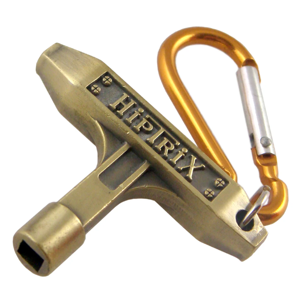 Bronzový Bubon Pokožky Ladenie Key Modul Háčik pre Jazz Bicie súpravu Nástroj T Kľúča Tuner Bicie