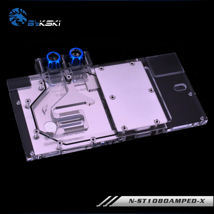 Bykski N-ST1080AMPED-X GPU Blok Vodného Chladenia pre ZOTAC GTX 1070 1080 AMP
