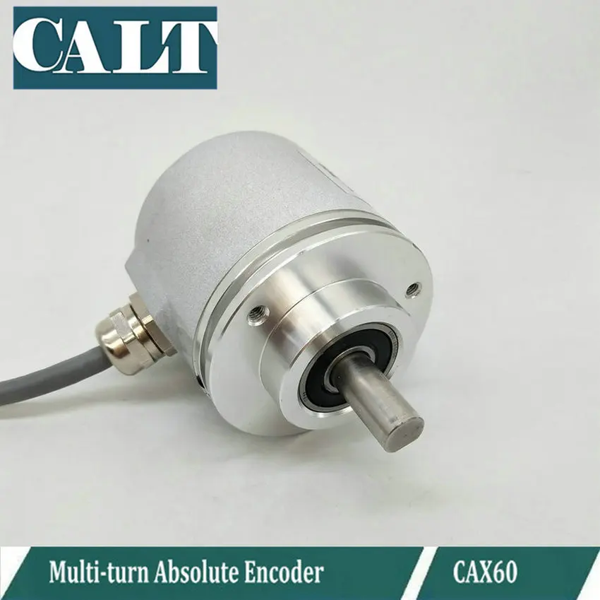 CALT 4096 Magnetické encoder 12 bit každý okruh, Modbus RTU multiturn absolútny rotačný encoder CAX60R1212E10RMB