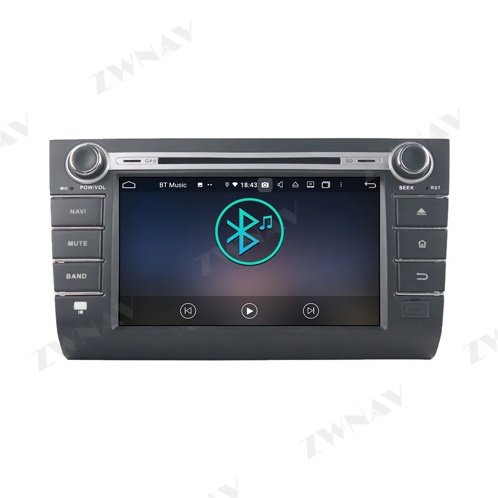 Carplay 128 GB Pre Suzuki Vitara 2016 2017 2018 Android Obrazovka Multimediálny Prehrávač Audio Rádio GPS Navi základnú Jednotku Auto Stereo