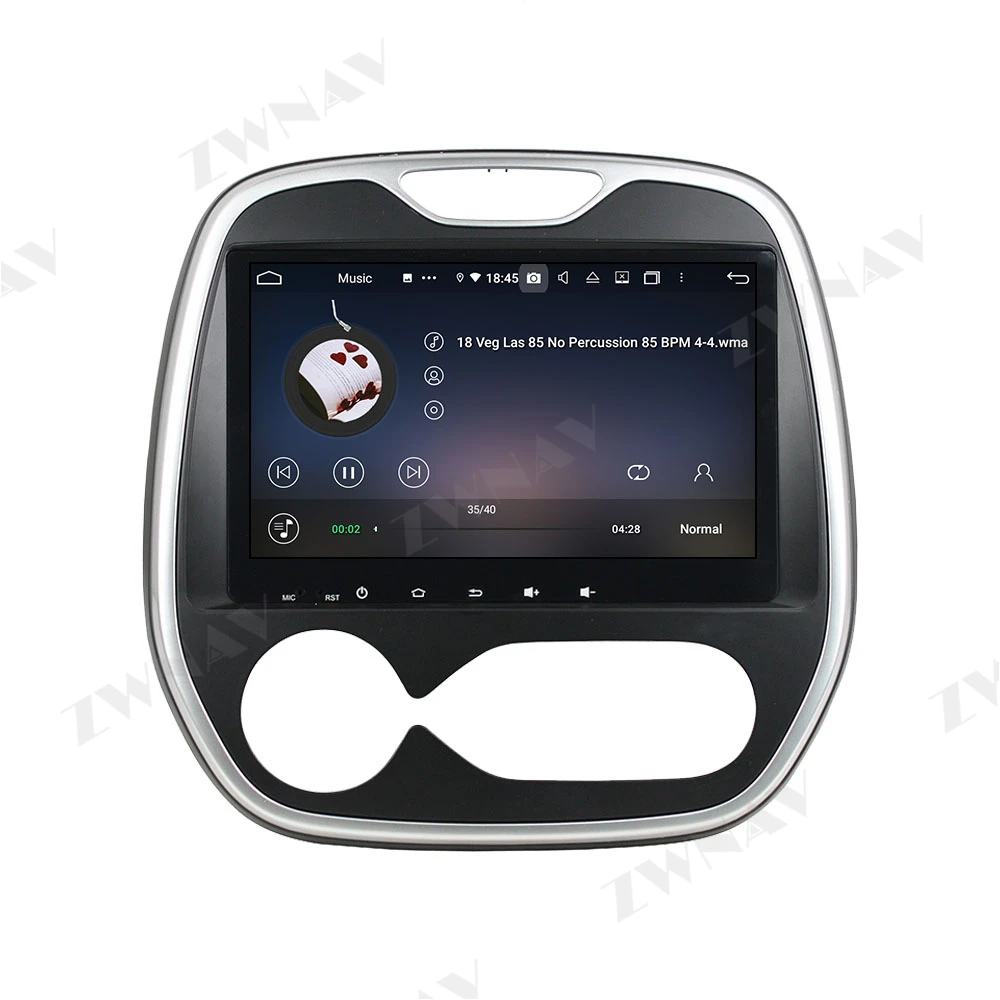 Carplay Android 10.0 obrazovke Auto Multimediálne DVD Prehrávač pre Renault Capture CLIO ROKOV 2011-2016 NA GPS Navi Auto Rádio Stereo Hlava jednotky