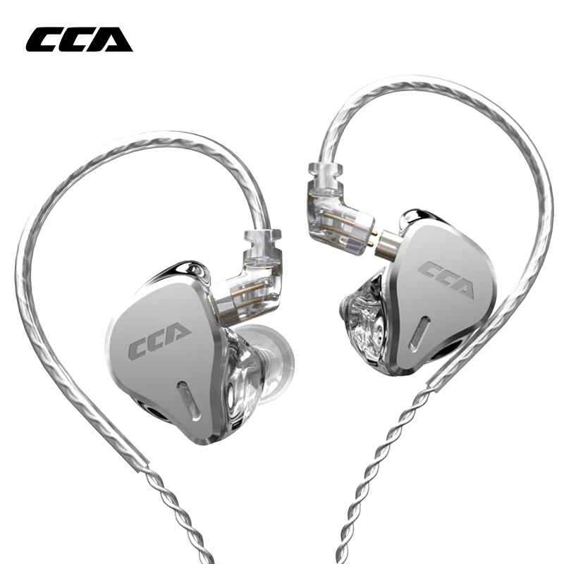 CCA CS16 8BA Jednotky Headset S Odnímateľnou Pozvoľna V Uchu Slúchadlá HIFI Slúchadlá 8 Vyvážené Kotvy Pre ASF ASX C16 CA16