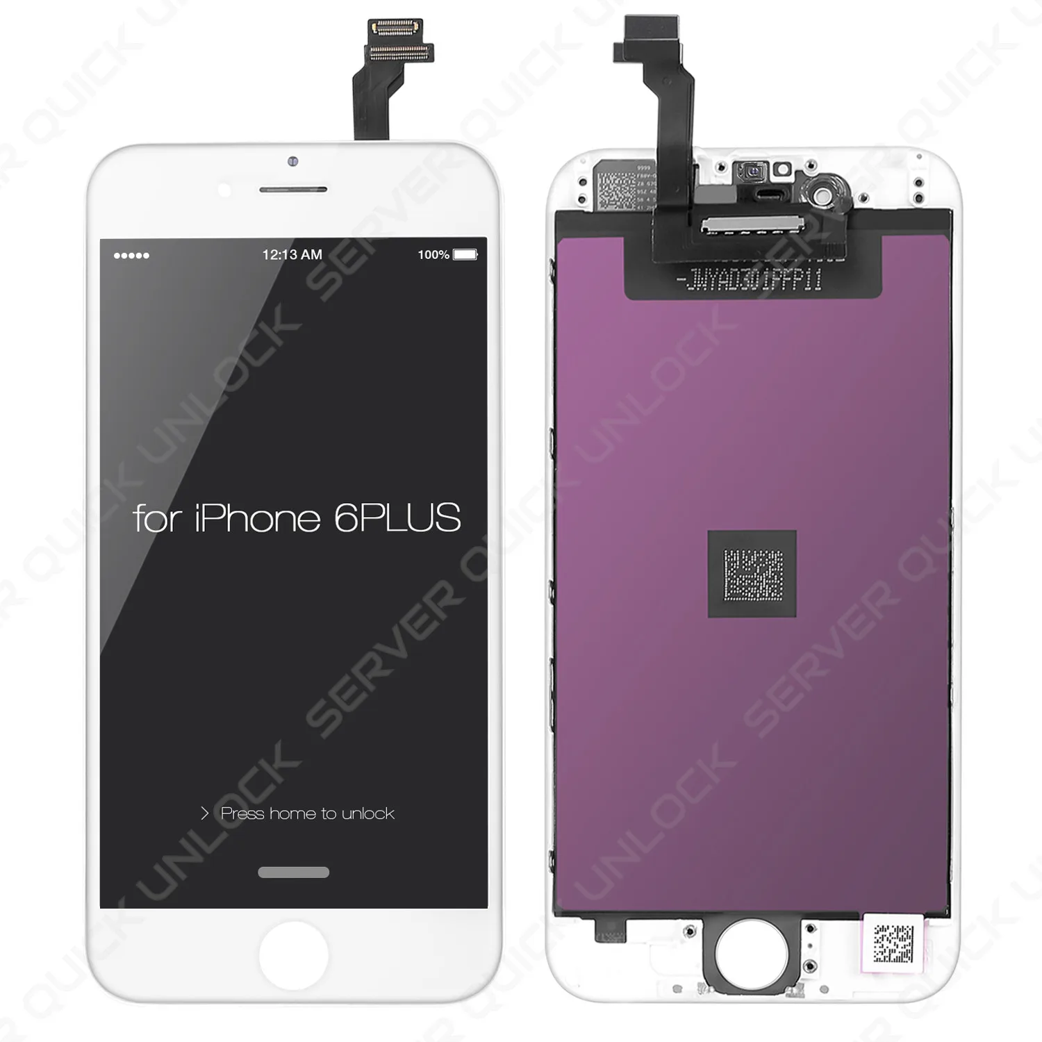 Celý displej pre iPhone 6 Plus Biely dotknite sa digitalizátorom. + LCD + biely rám + AAA kvality, tvrdené sklo + 24h doprava