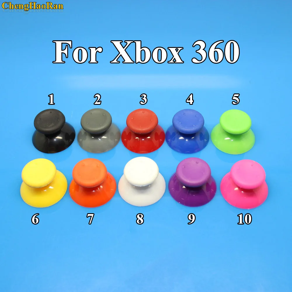ChengHaoRan 100ks Priehľadných ovládač pre Xbox 360 Káblové / Bezdrôtové Radič Palice Spp Gamepad Úchyty Krytu 22color