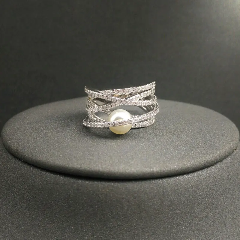 Cheny s925 mincový striebro krúžok septembra nového výrobku multi-kruh, krúžok interiéru pearl žena klasické bulharské šperky štýl