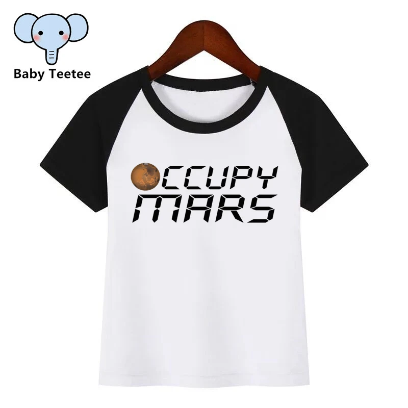 Chlapci a Dievčatá Obsadiť Mars Priestor X Anime Print T Shirt Dieťa Deti Zábavné Oblečenie Chirden Letné T-shirt