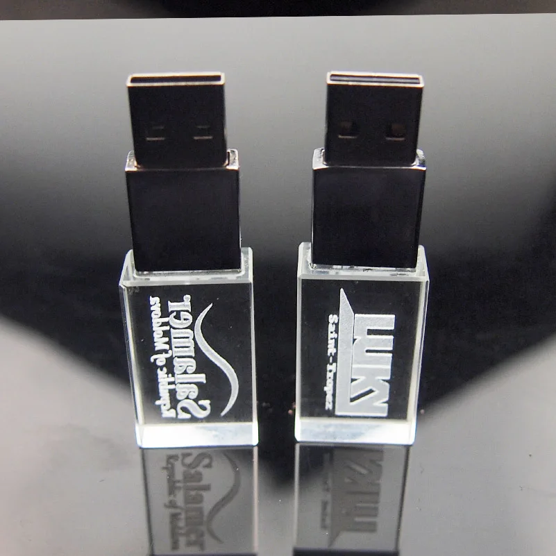Crystal USB kl ' úč USB 2.0 Flash Pero Riadiť Vlastné Logo Móda, husľový kľúč Usb Svadobný Dar, 4 gb 8 gb 16 GB 32 GB (viac 10pcs Zadarmo Logo)