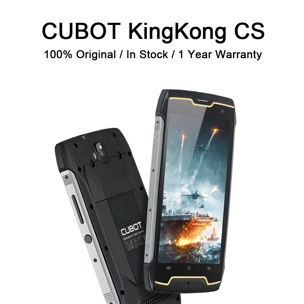 CUBOT Kingkong CS Robustný Smartphone Vodotesný ip68 Shockproof 5.0