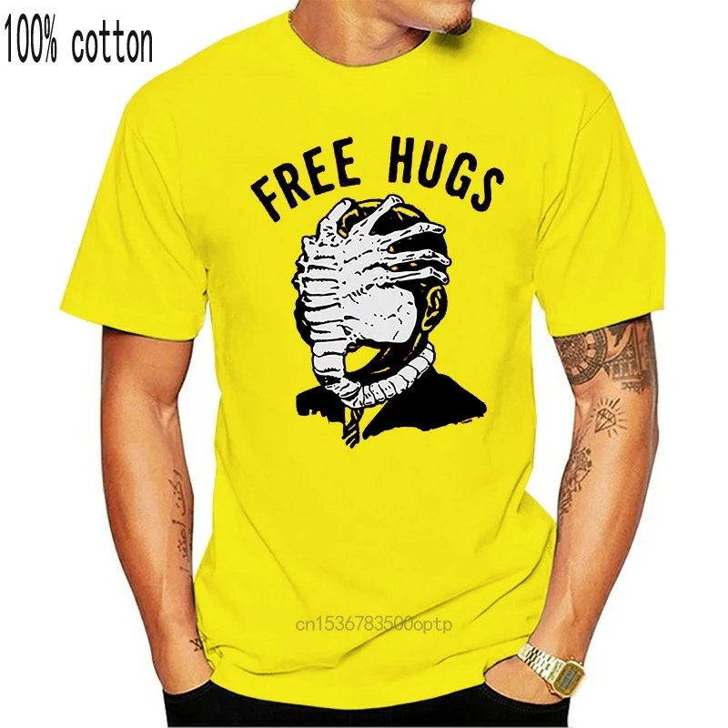 Cudzie Tváre Hugger Free Hugs T-Shirt Muž Žena Tee Tričko