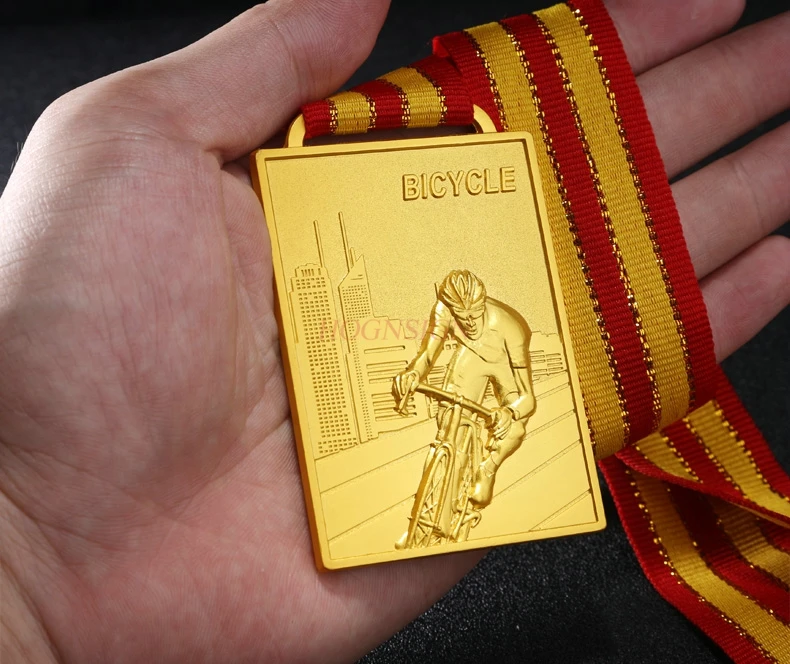 Cyklistické Súťaže Medaila Cyklistické Majstrovstvá Medaila Univerzálne Kovové Zlato A Striebro Bronz 2021