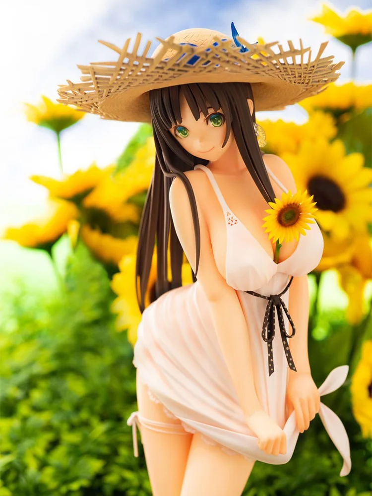 Daiki kougyou Suzufuwa -Suzunari Kvetinové Záhrade Projekt - Shie Misaki Letnej Trávy PVC Akcie Obrázok Anime Sexy Dievča Obrázok Modelu