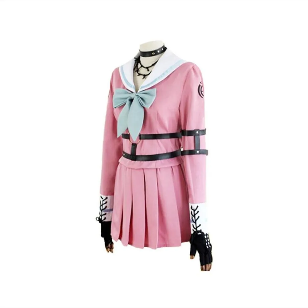 Danganronpa V3 Miu Iruma Cosplay Kostýmy Ženy Šaty Dievčatá Uniformy oblečenie